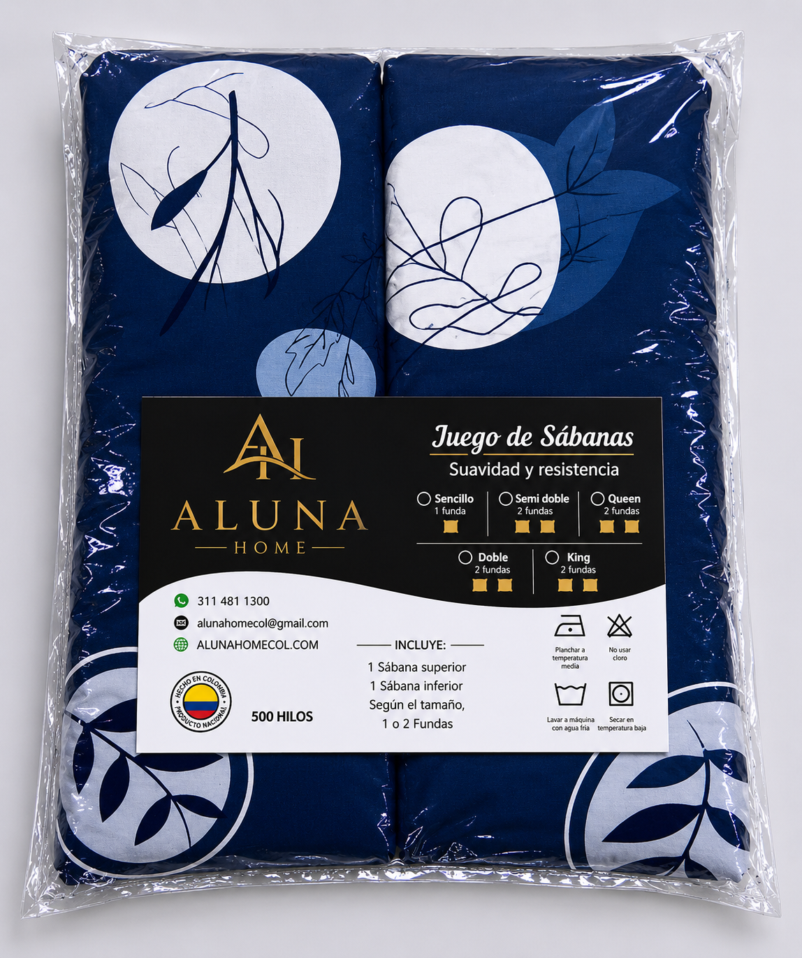 🌌Juego De Sábanas Cielo Sereno